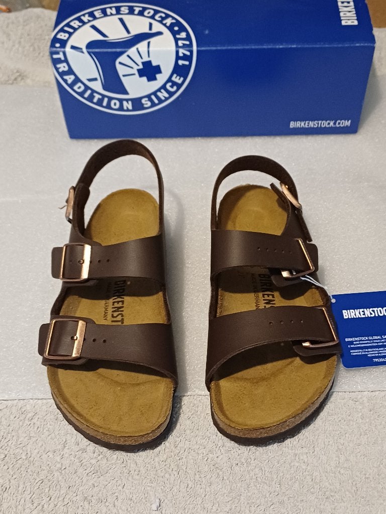 Birkenstock Milano 35, Kleding | Dames, Schoenen, Bruin, Verzenden, Nieuw, Sandalen of Muiltjes