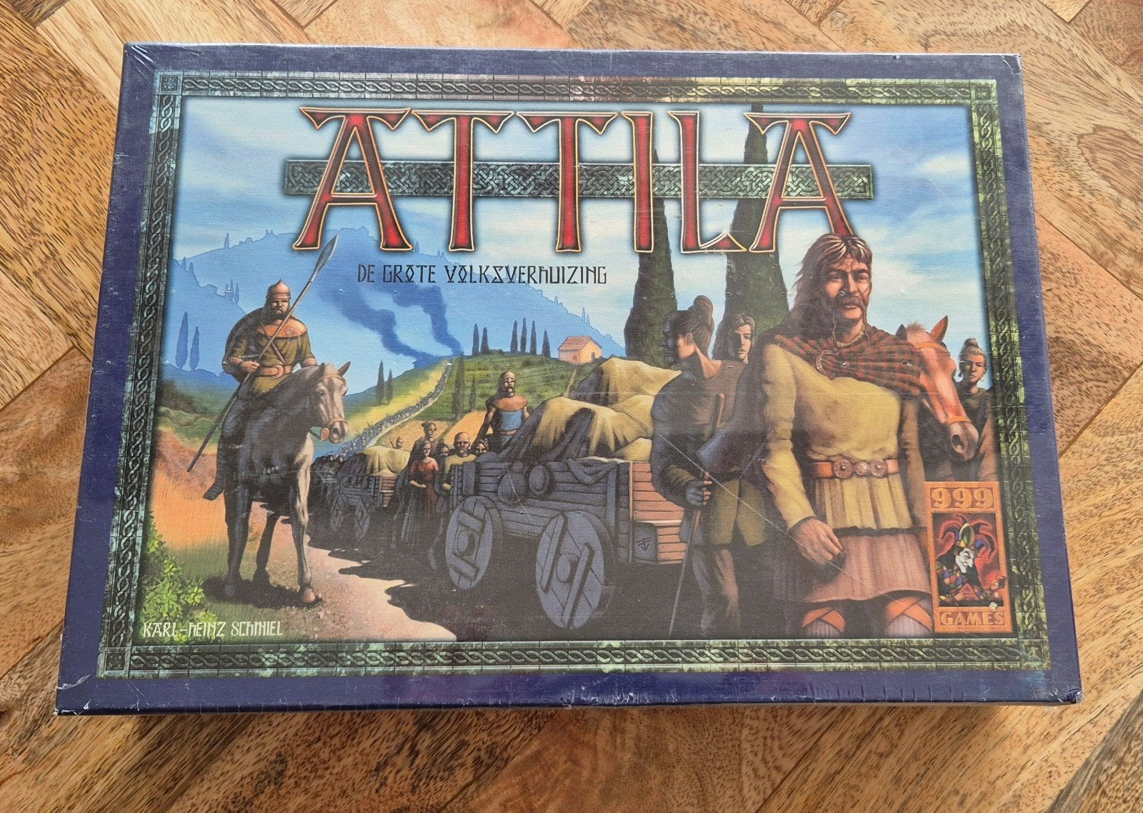 Attila: De Grote Volksverhuizing nieuw in verpakking, Drie of vier spelers, Ophalen of Verzenden, Zo goed als nieuw, 999 Games