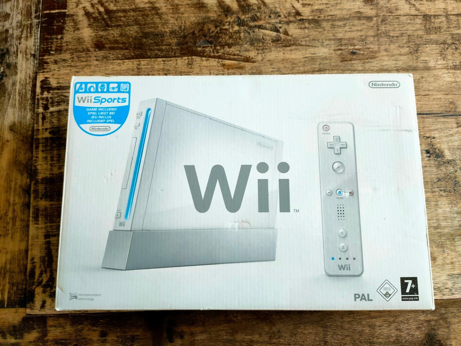 Nintendo Wii Console met Wii Sports en 1 controller, Spelcomputers en Games, Ophalen of Verzenden, Gebruikt, Met 1 controller