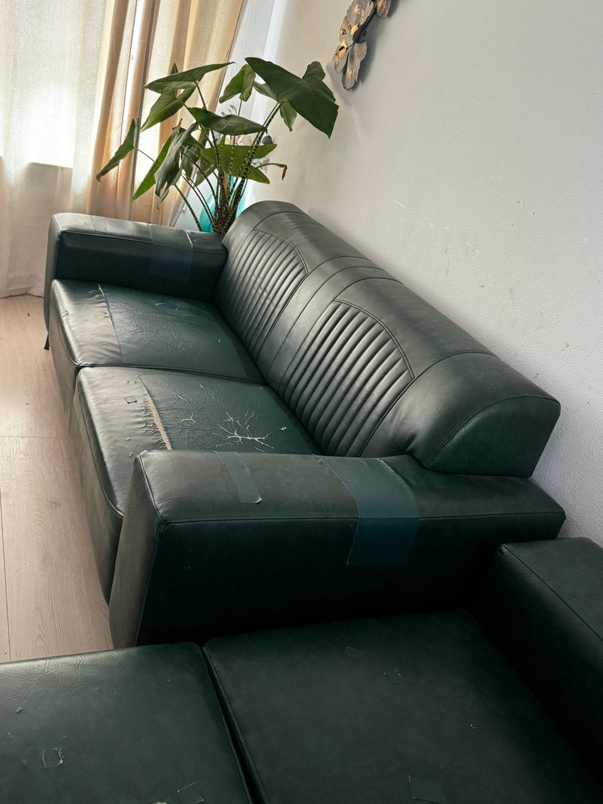 Gratis twee banken, Ophalen, Gebruikt, 75 tot 100 cm, Vierpersoons of meer