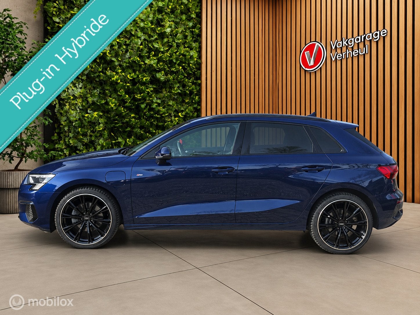 Audi A3 Sportback 40 TFSI e✅Hybride ✅204Pk ✅Advanced E, Auto's, Gebruikt, 4 cilinders, Blauw, Plug-in hybride