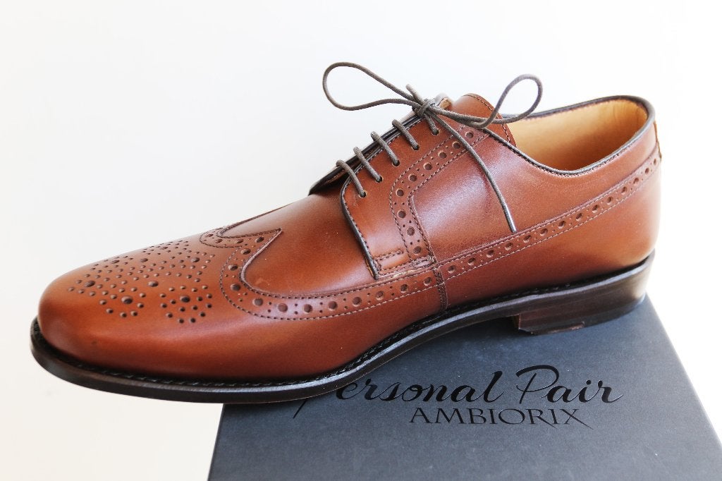 Gloednieuw in doos! Ambiorix personal pair in 42 = maat 8, Bruin, Nieuw, Ophalen of Verzenden, Ambiorix Personal Pair