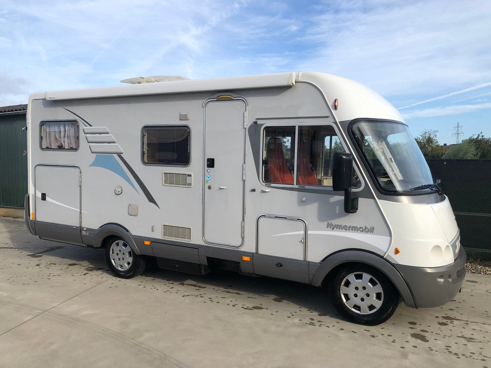 Hymer B514 146pk 4pers Hefbed XL garage 77.000km 12-2004, Caravans en Kamperen, Bedrijf