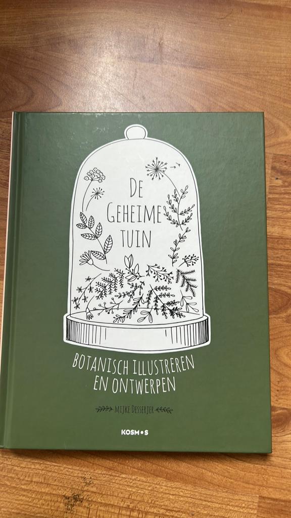 De geheime tuin, botanisch illustreren en ontwerpen, Ophalen of Verzenden, Zo goed als nieuw, Boek of Gids