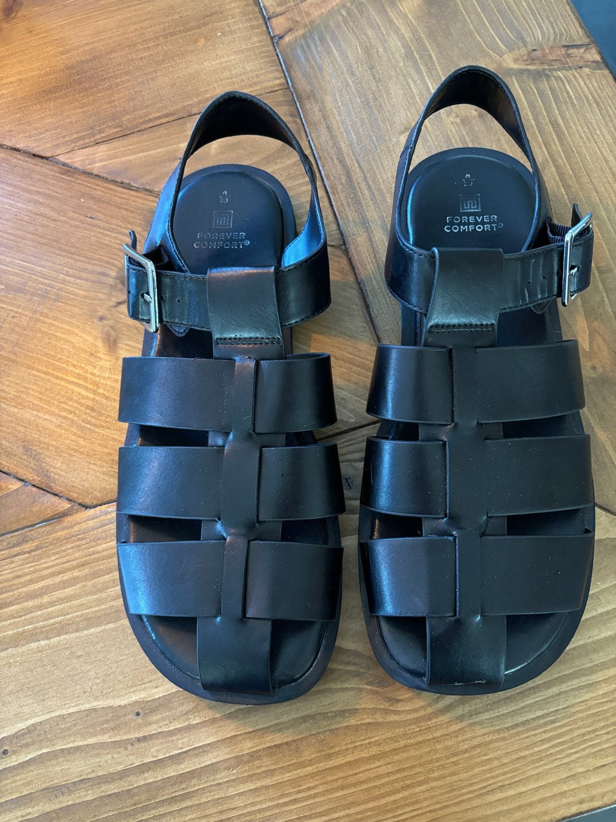 Zwarte gladiator sandalen maat 39/40, Ophalen of Verzenden, Zo goed als nieuw, Zwart, Sandalen of Muiltjes