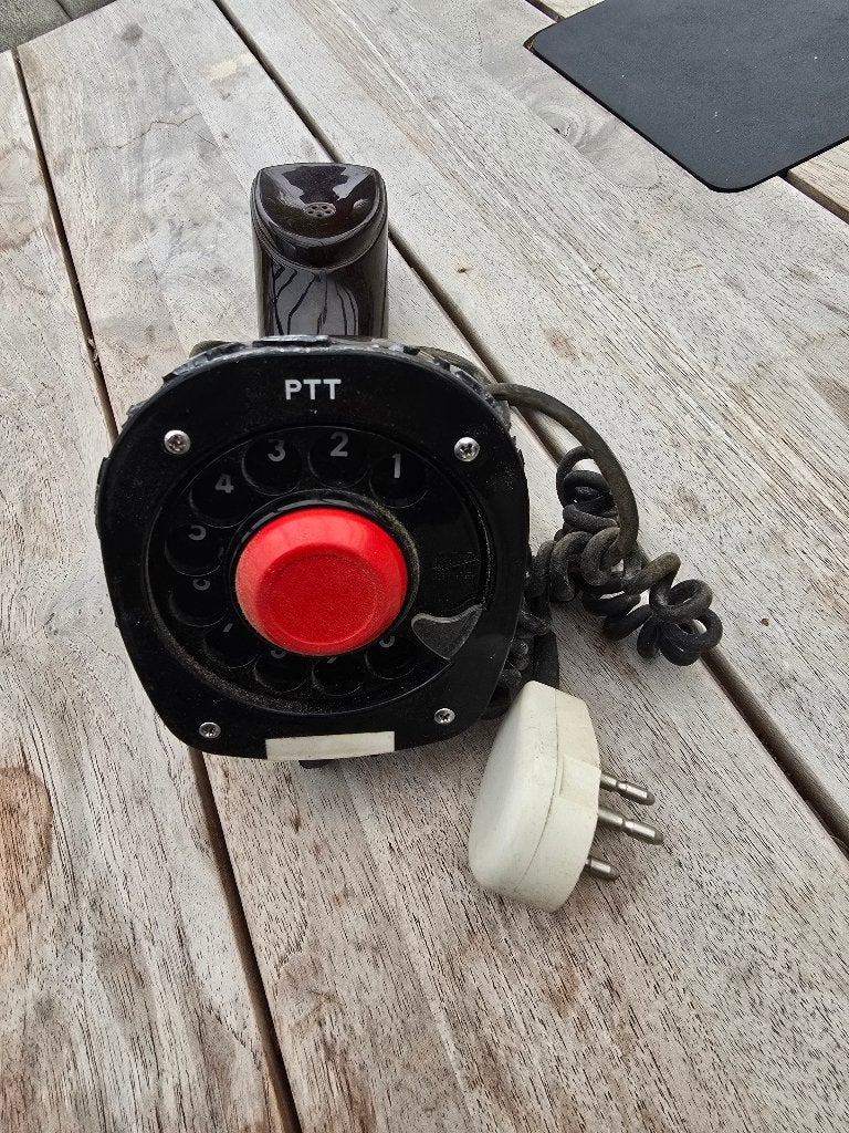 Originele Ericsson Cobra Telefoon Ericofon Jaren 60/70 Retro, Gebruikt, Met draaischijf, Ophalen of Verzenden, /