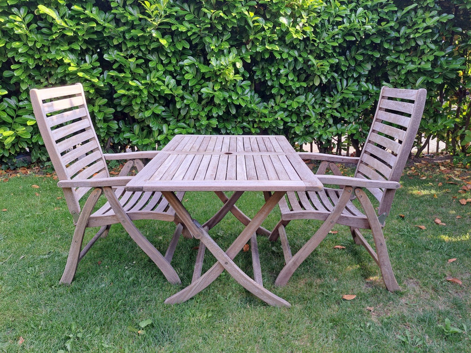 Sediamo hardhouten tuinset, Tuin en Terras, Gebruikt, Eettafel, Hardhout, Tuinset