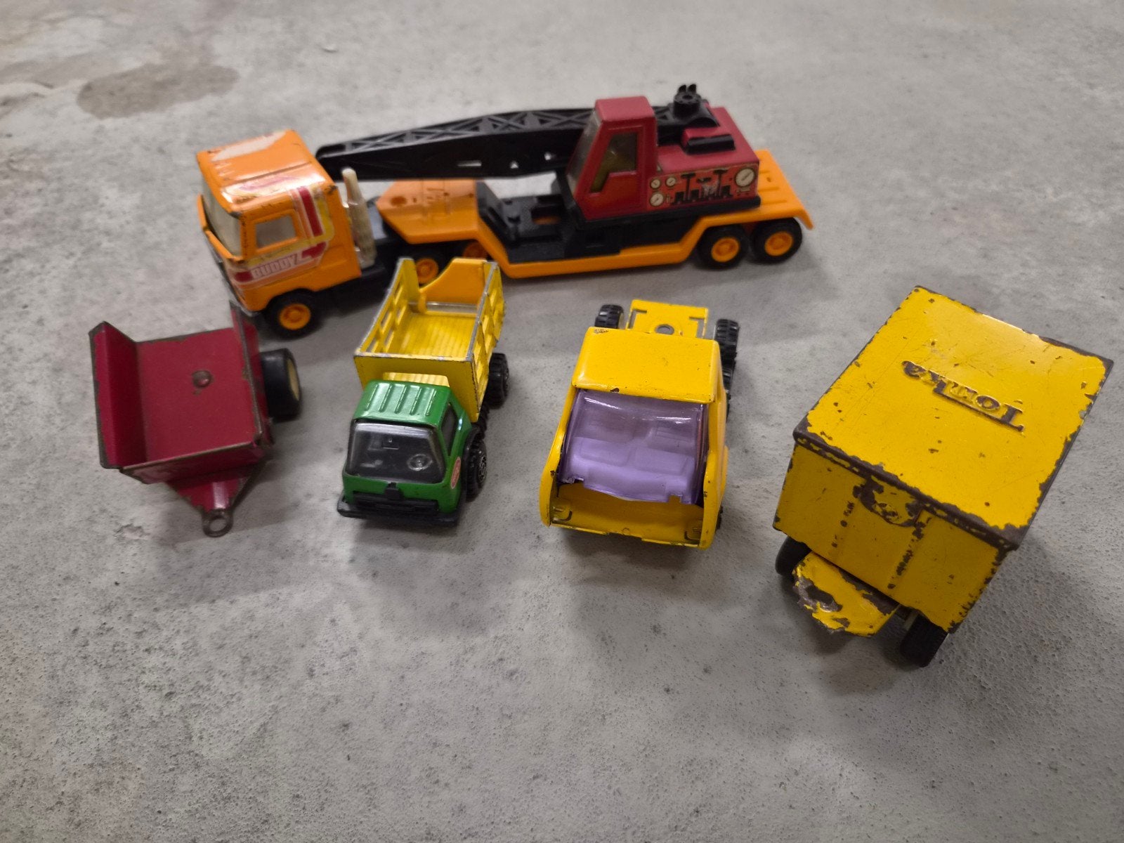 Paar Tonka en Buddy L auto's, Ophalen of Verzenden, Gebruikt