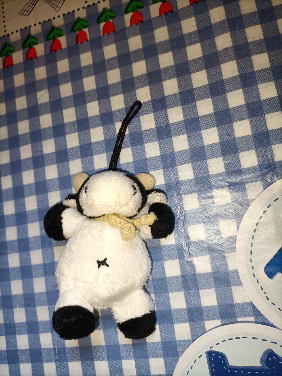 Friesche vlag koe knuffeltje 12.5 cm groot, Ophalen of Verzenden, Zo goed als nieuw