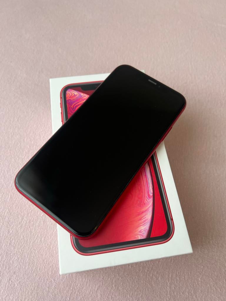 iPhone XR 64GB Rood, Telecommunicatie, Mobiele telefoons | Apple iPhone, Gebruikt, IPhone XR, Ophalen of Verzenden, 64 GB