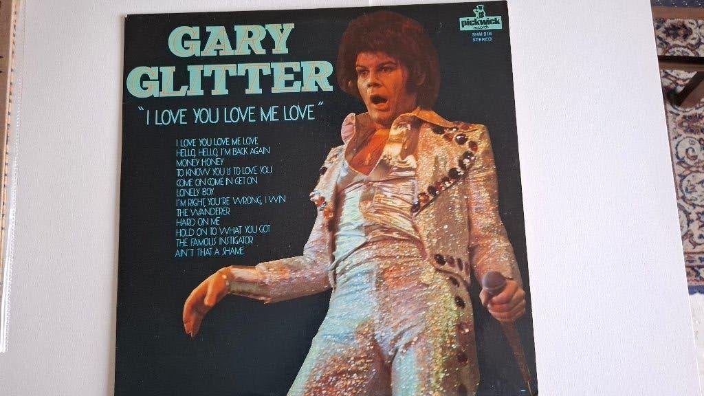 gary glitter i love you love me love, Ophalen of Verzenden, Zo goed als nieuw