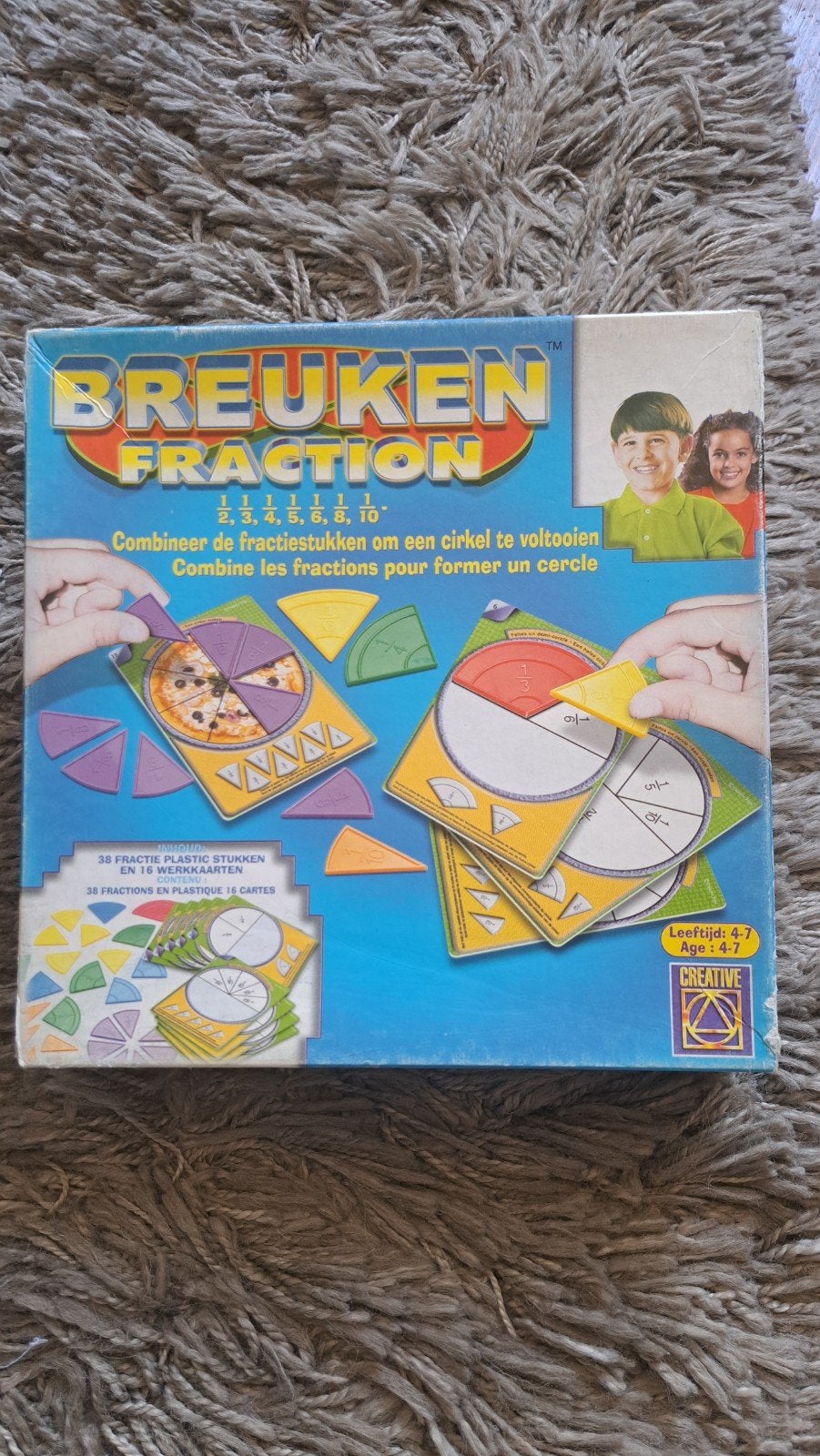 Spel breuken oefenen, Ophalen of Verzenden