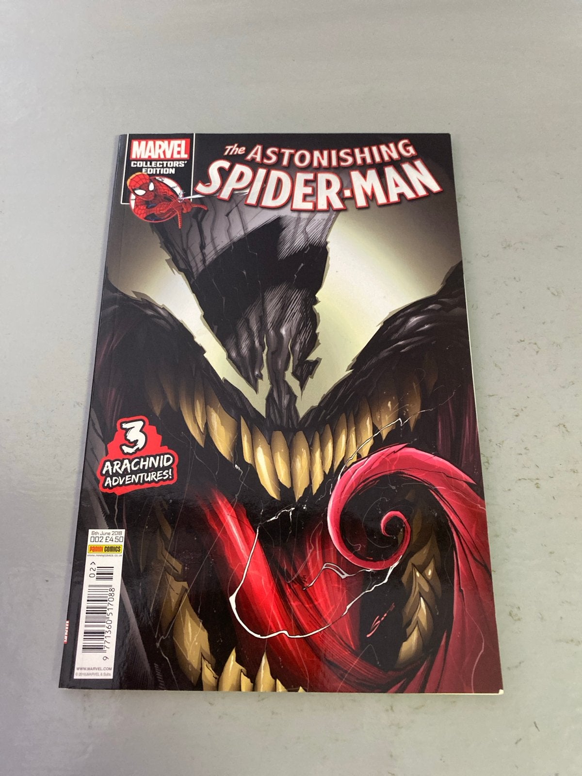 The Astonishing Spider-Man, Vol. 7 [UK] #2, Eén comic, Ophalen of Verzenden, Zo goed als nieuw, Europa