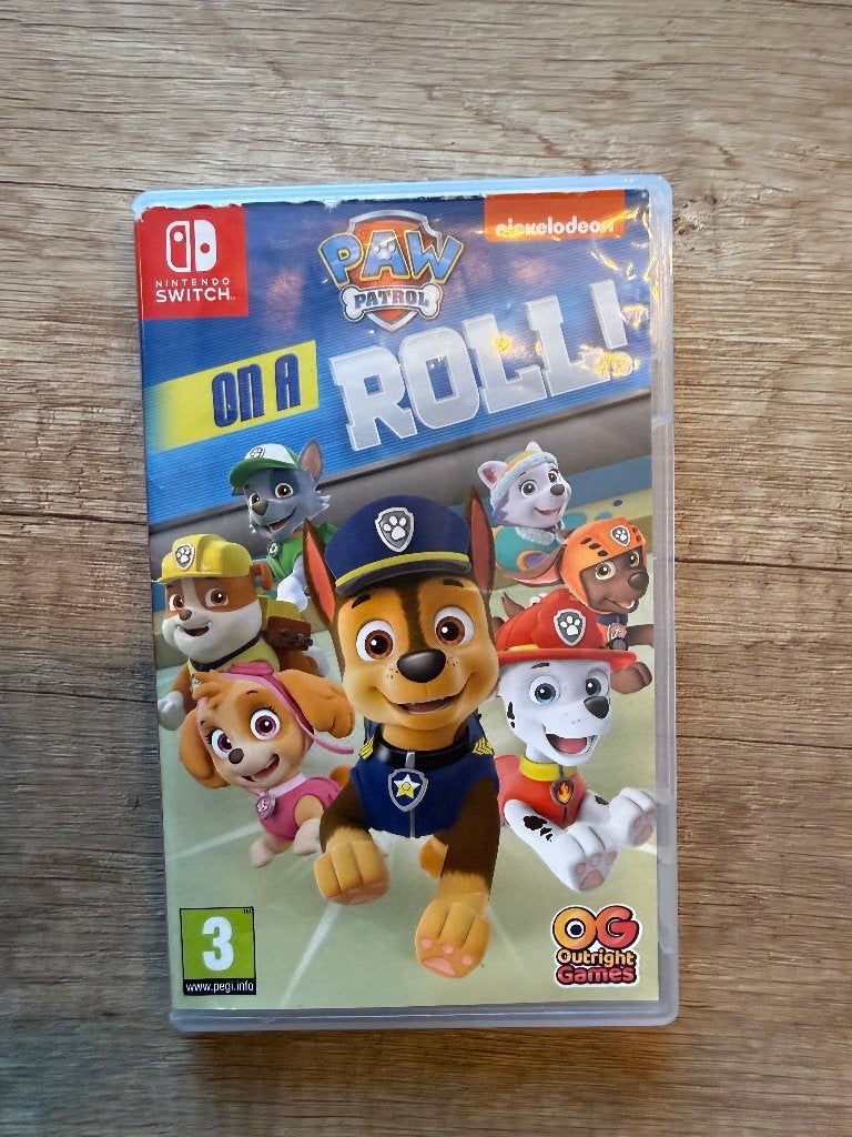Switch Paw Patrol spel + case, Avontuur en Actie, 1 speler, Ophalen of Verzenden, Zo goed als nieuw