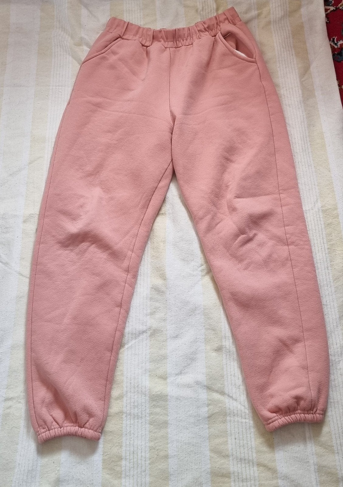 Dames warme broek maat L - Roze, Ophalen of Verzenden, Gedragen, Maat 42/44 (L), Roze