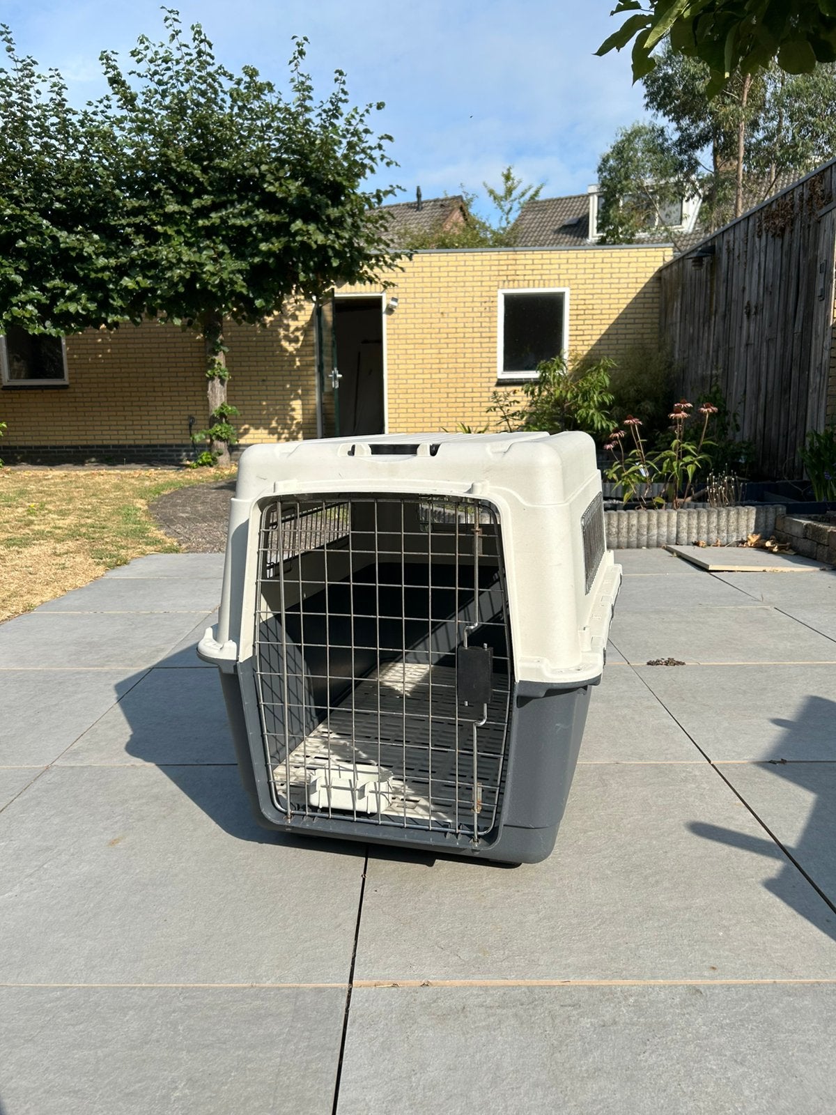 Honden transport box/bench, Ophalen, Gebruikt, 75 tot 110 cm, 65 tot 100 cm
