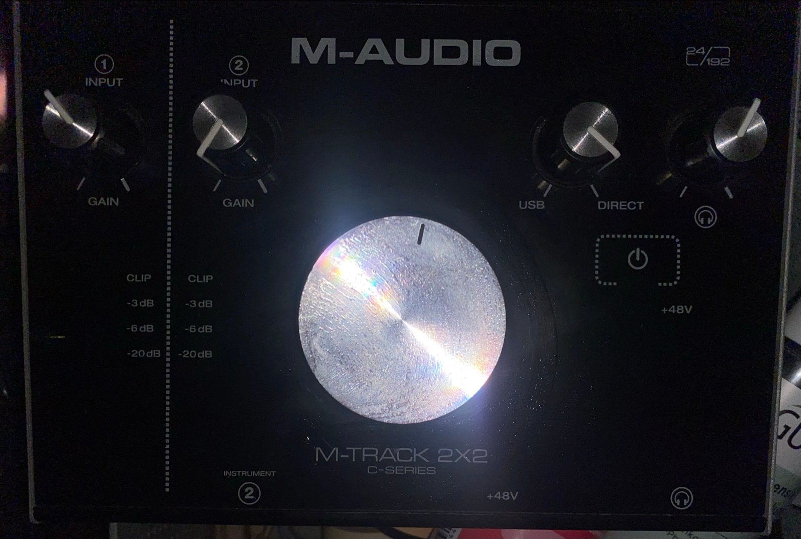 M-Audio M-Track 2x2 C-Series Audio Interface USB-C, Ophalen of Verzenden, Gebruikt