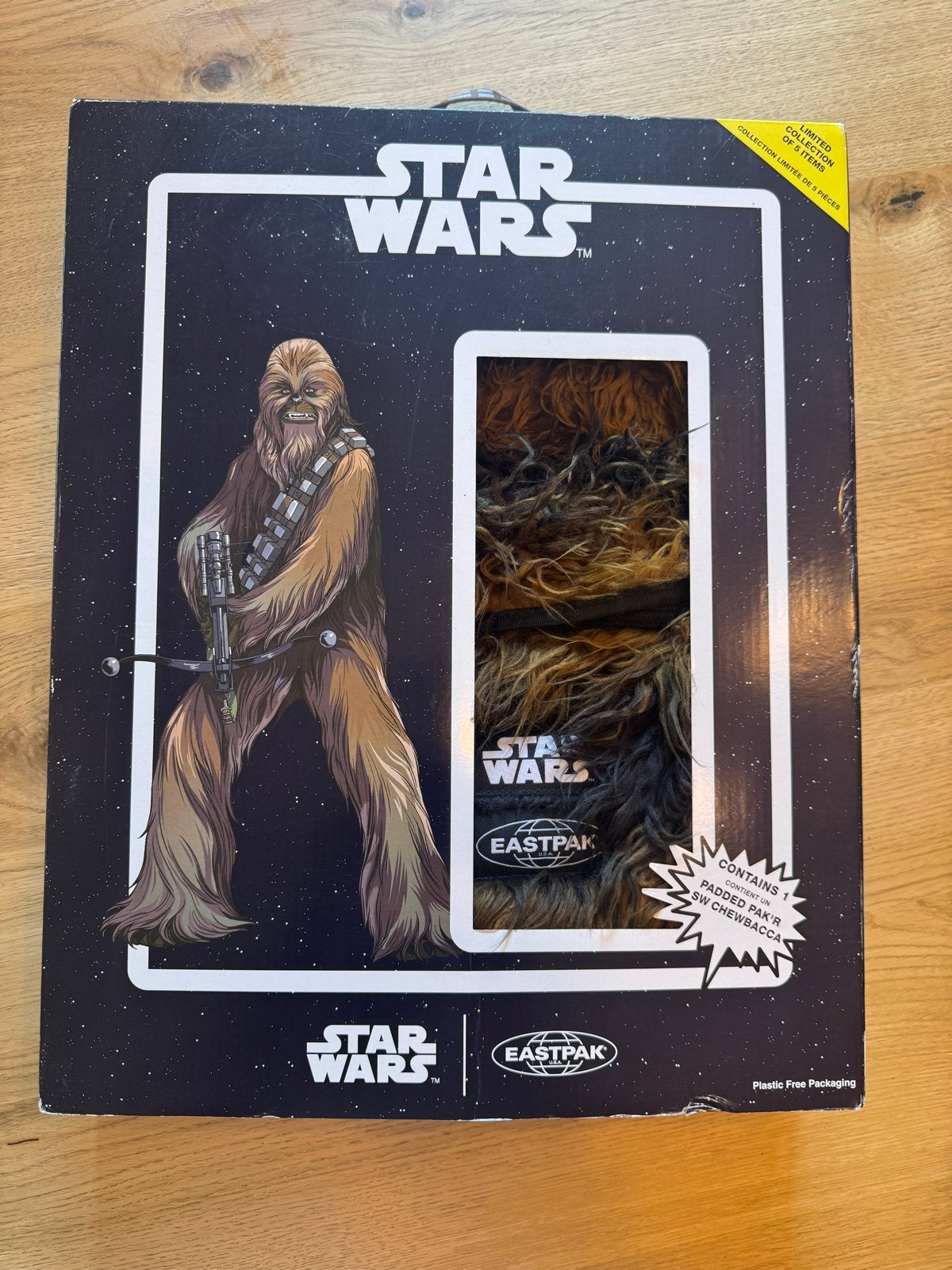 Eastpak Padded Pak'r Chewbacca rugzak - Star Wars Limited Ed, Ophalen of Verzenden, Nieuw, 25 tot 40 cm, Eastpak