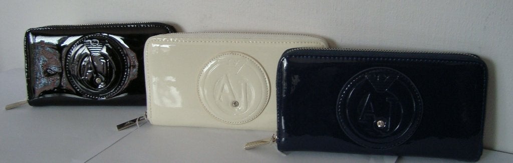 Prachtige dames AJ portemonnee Ritsmodel wit voor € 22,50, Verzenden, Nieuw, Wit