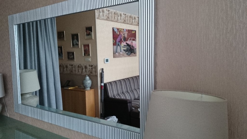 Mooie spiegel, Huis en Inrichting, Woonaccessoires | Spiegels, Ophalen, Gebruikt, 125 cm of meer, Minder dan 100 cm