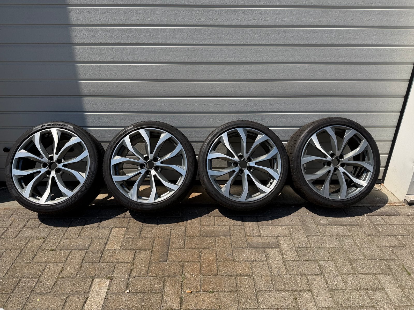 Audi 20 inch velgen met banden - Opknapset, Gebruikt, 255 mm, Banden en Velgen, Ophalen of Verzenden