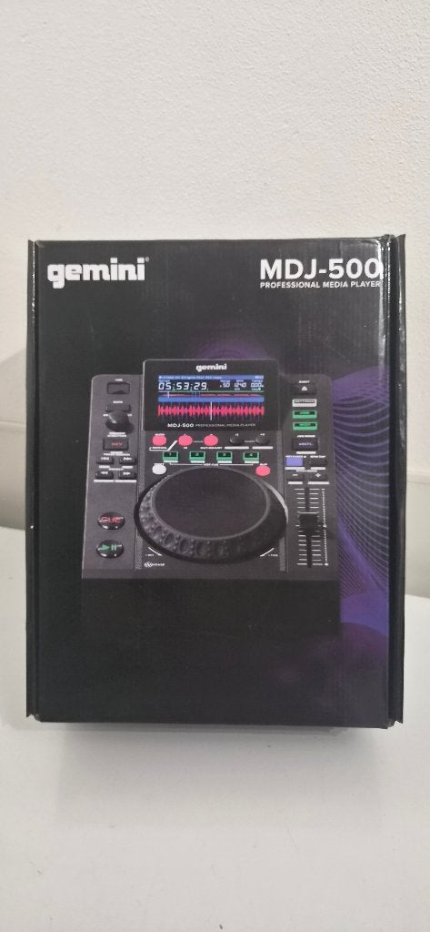 T.K GEMINI MDJ-500 PROFESSIONAL MEDIA PLAYER !!!!, Ophalen, Zo goed als nieuw, Draaitafel, Overige merken