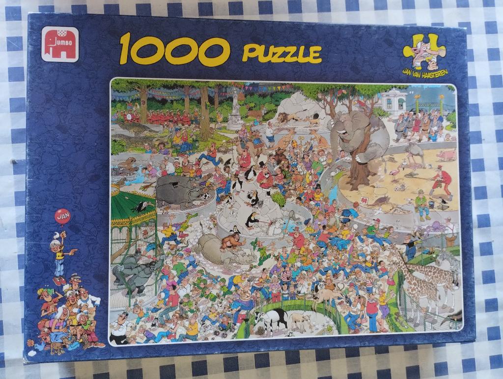 puzzels Jan van Haasteren, Ophalen of Verzenden, 500 t/m 1500 stukjes, Zo goed als nieuw, Legpuzzel