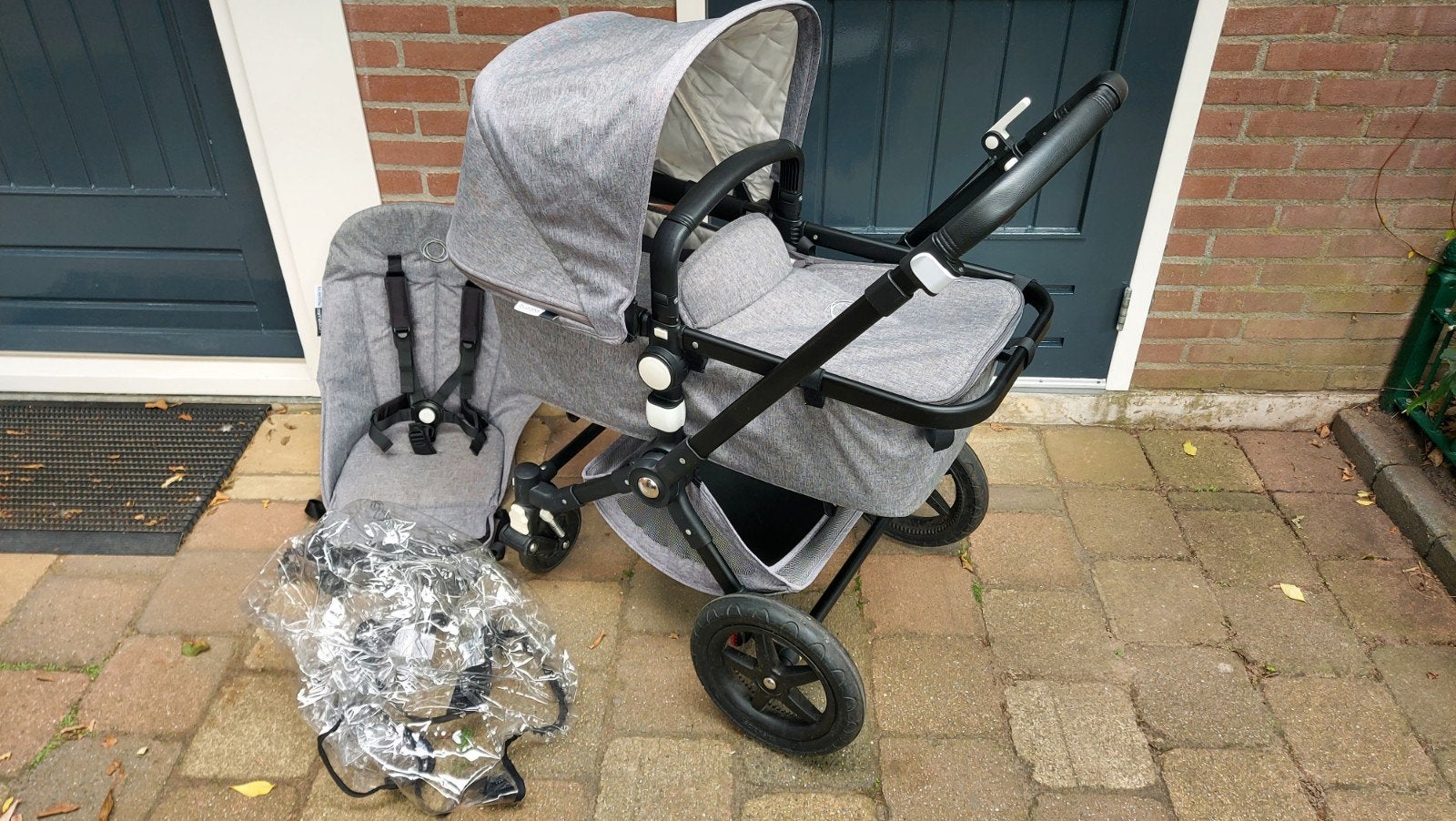 Bugaboo Cameleon 3 Combiwagen Grijs Compleet, Ophalen, Gebruikt, Bugaboo, Combiwagen