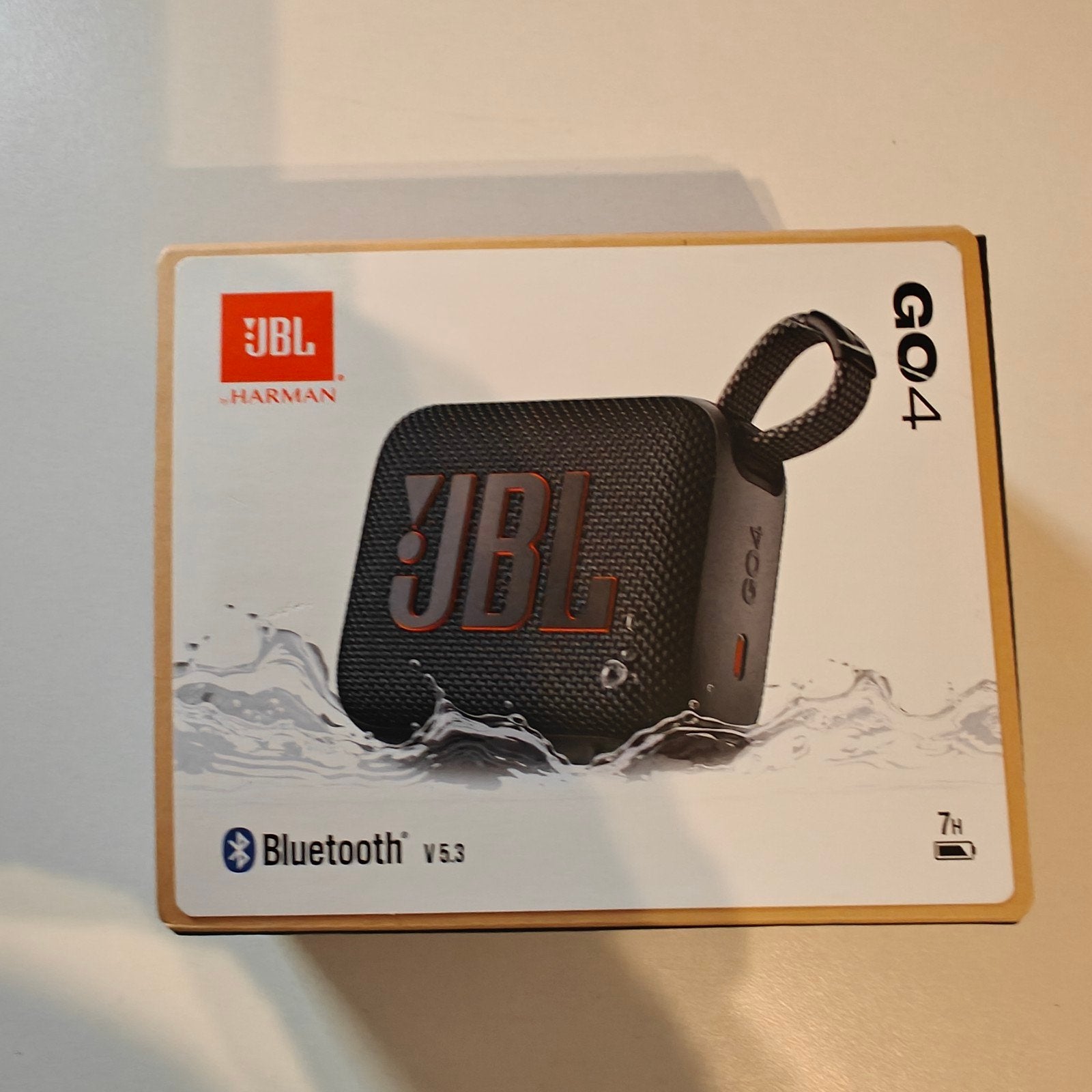 JBL Go 4 Draagbare Bluetooth Speaker - Zwart, JBL, Ophalen of Verzenden, Zo goed als nieuw, Draagbare speaker