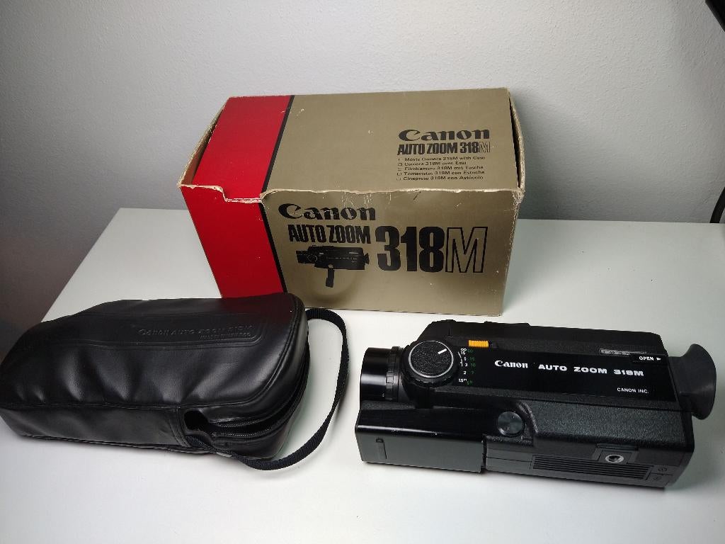 Canon 318M camera in orginele doos, Ophalen, 8mm, Camera