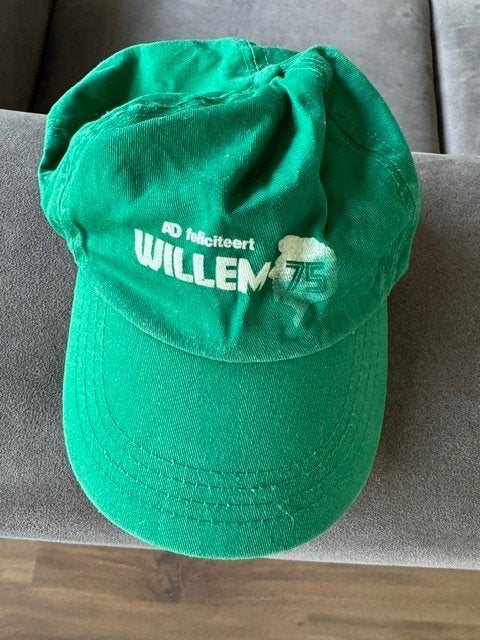 Feyenoord petje Willem 75 jaar, Ophalen of Verzenden, Gebruikt, Feyenoord, Pet of Muts
