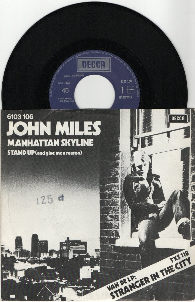 John Miles – Manhattan Skyline, Cd's en Dvd's, Ophalen of Verzenden, Gebruikt, 7 inch, Pop
