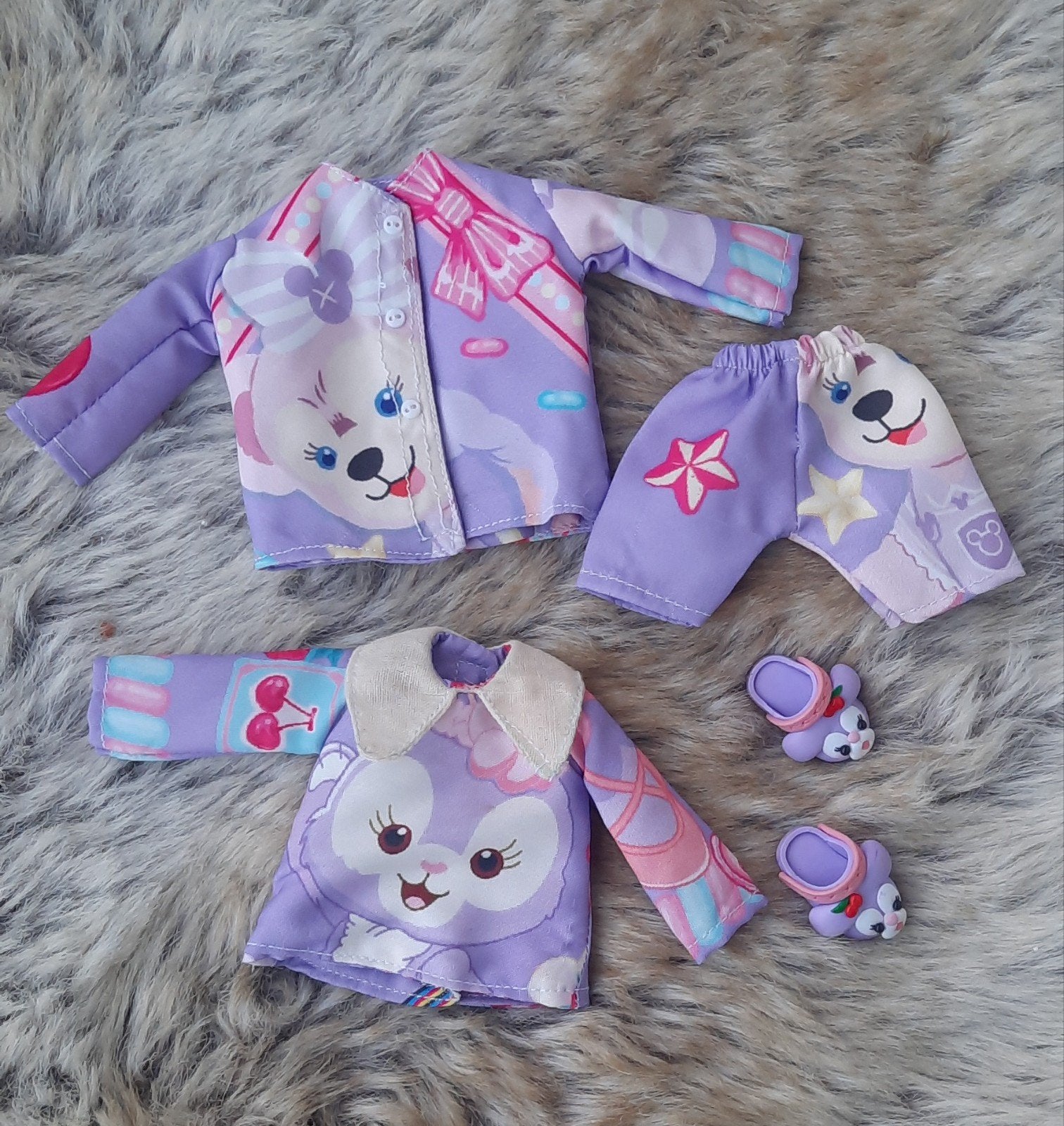 bjd blythe, 3 dlg kleding setje LINABELL met schoentjes. set, Verzamelen, Ophalen of Verzenden, Zo goed als nieuw, Kleertjes