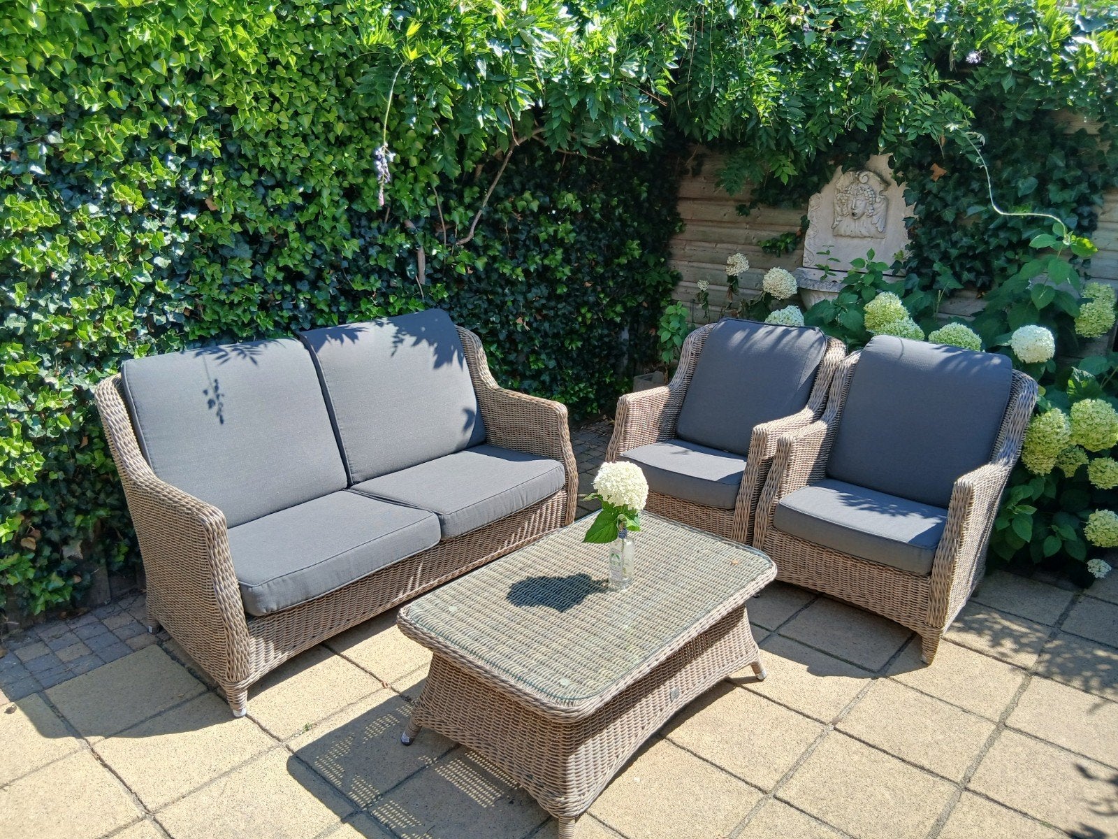 4 Seasons Outdoor loungeset: type Brighton !!, Tuin en Terras, Tuinsets en Loungesets, Ophalen, 4 zitplaatsen, Loungeset, Wicker