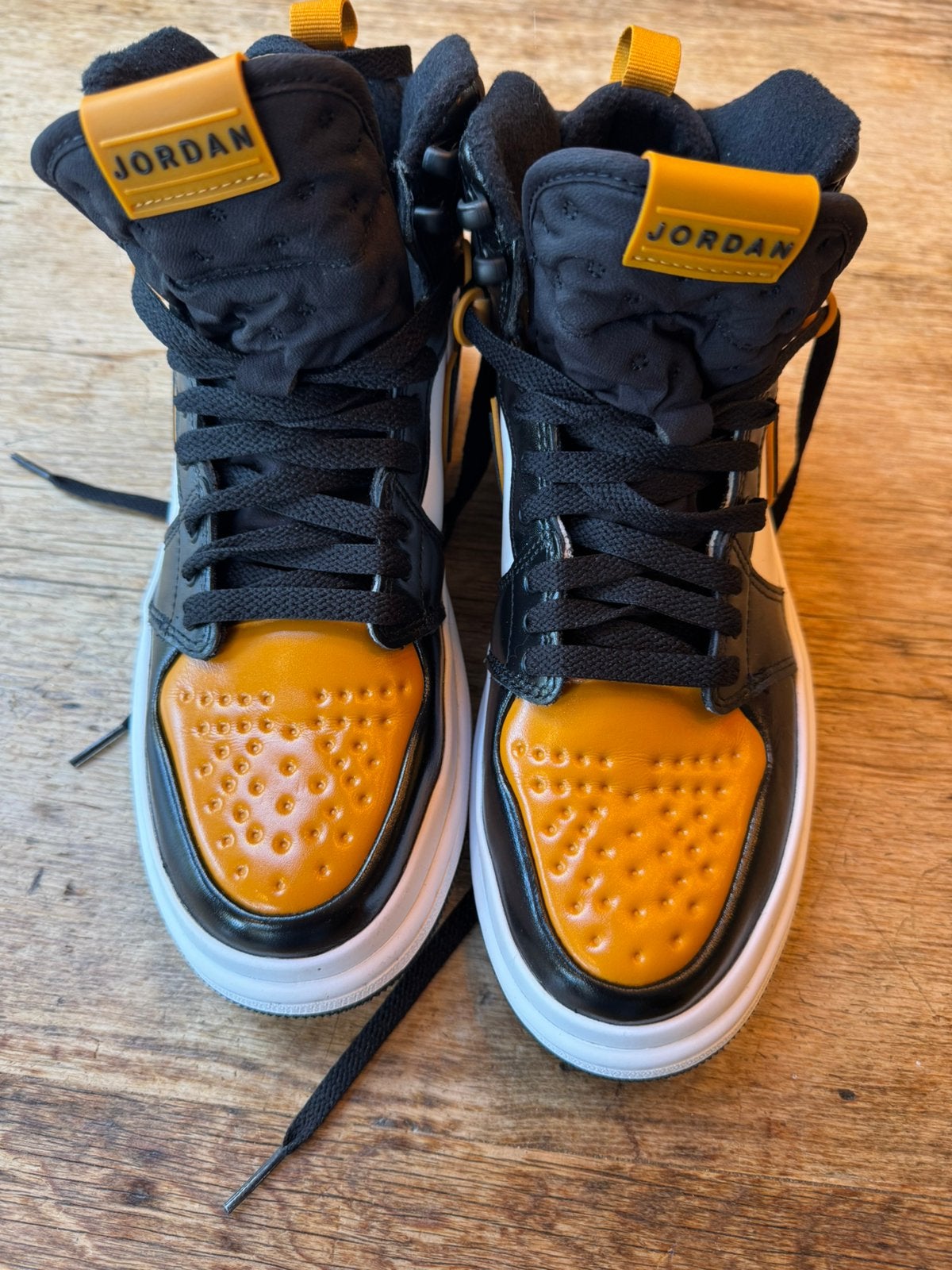 Nike Air Jordan 1 Acclimate ""Yellow Toe” maat 41, Kleding | Heren, Verzenden, Nieuw