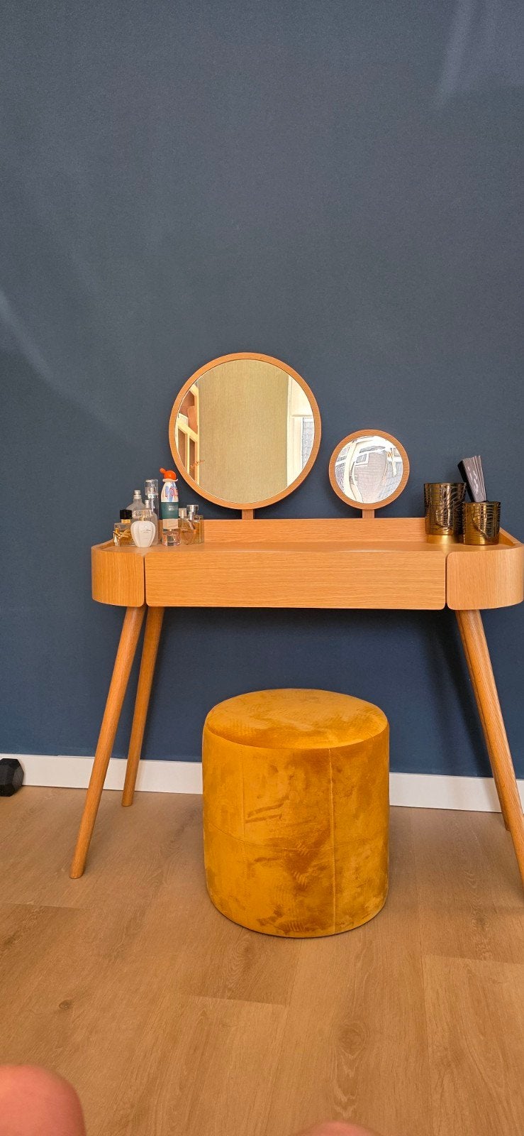 Kaptafel, Huis en Inrichting, Tafels | Kaptafels, Ophalen, Gebruikt, 50 tot 100 cm, Minder dan 100 cm