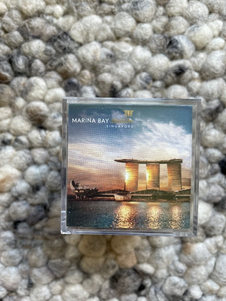 mini-legpuzzel Marina Bay Sands Signapore (108. stukjes), Ophalen of Verzenden, Minder dan 500 stukjes, Zo goed als nieuw, Legpuzzel