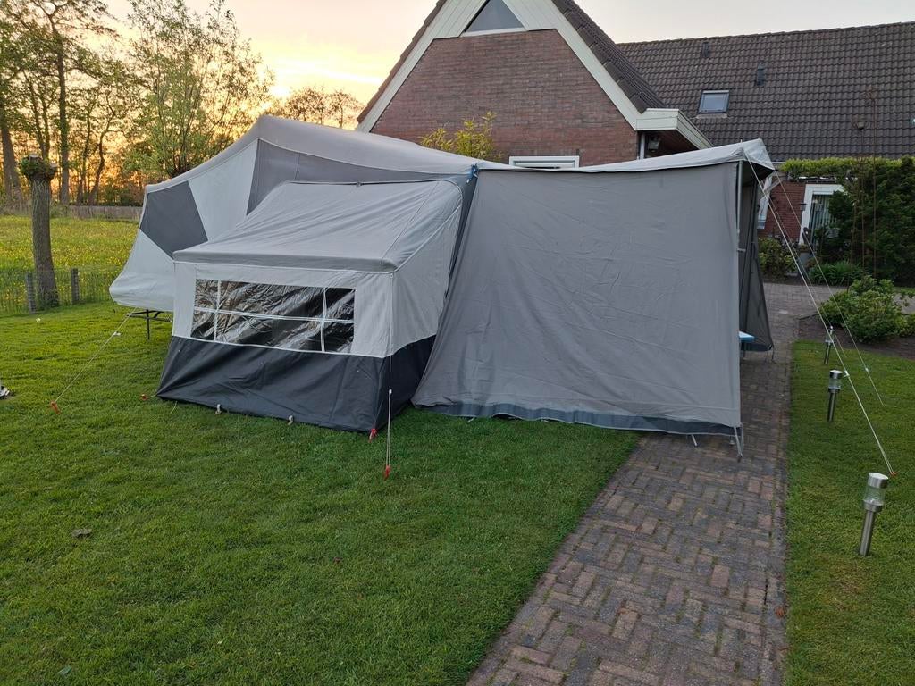 Camplet Concorde | gastencabine disselbak luifel, Ophalen, Zo goed als nieuw, Tot en met 6