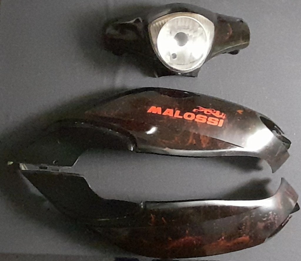 Piaggio Fly Kappenset Malossi Koplamp Origineel, Ophalen, Gebruikt, Overige typen, Piaggio
