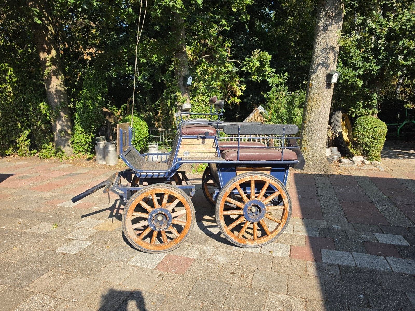 Wijkmans menwagen, Gebruikt, Marathonwagen, Paard of Pony