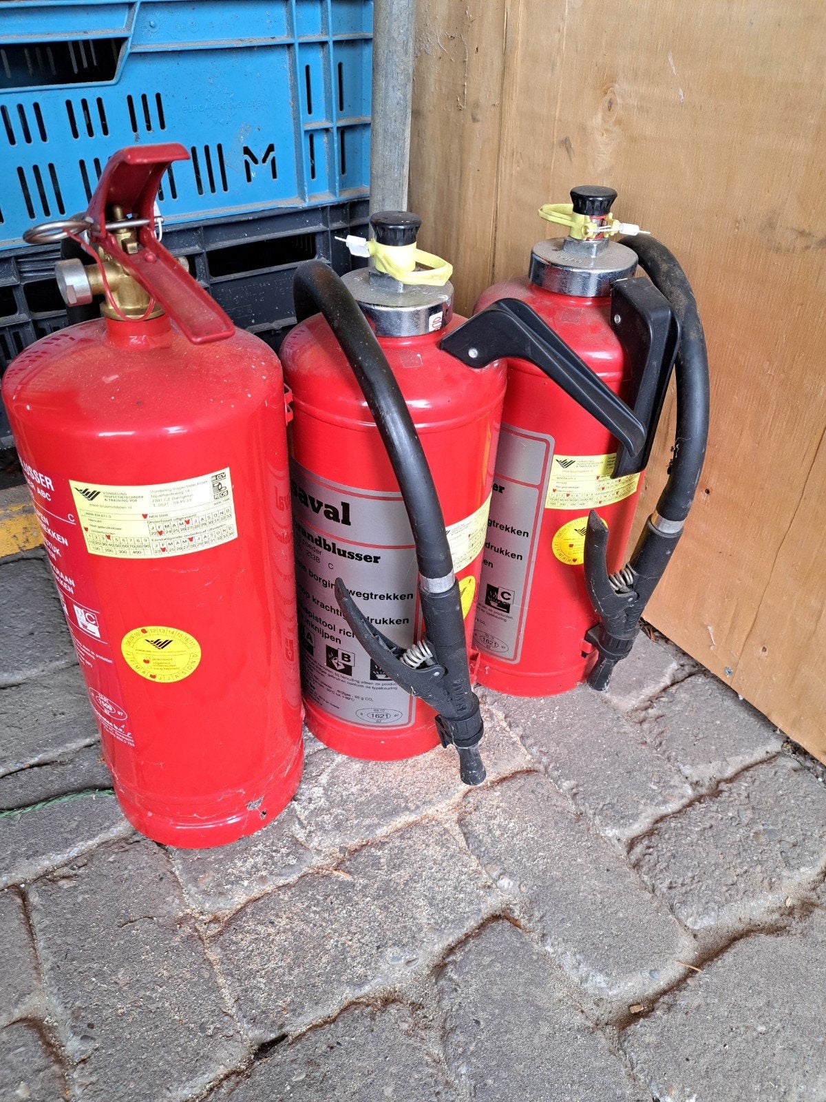 brandblusser- teab, Huis en Inrichting, Ophalen, Zo goed als nieuw, Brandblusser