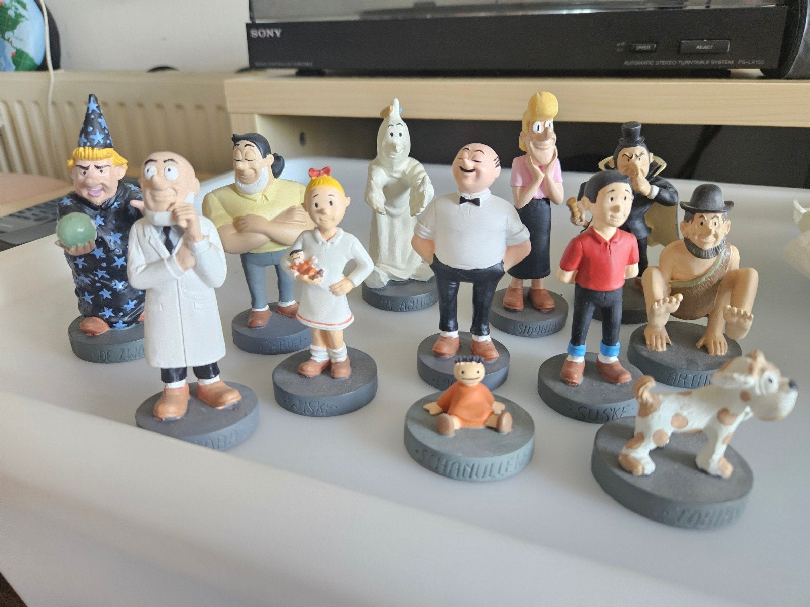 Suske en Wiske beeldjes - Complete set, Verzamelen, Poppetjes en Figuurtjes, Zo goed als nieuw, Ophalen of Verzenden