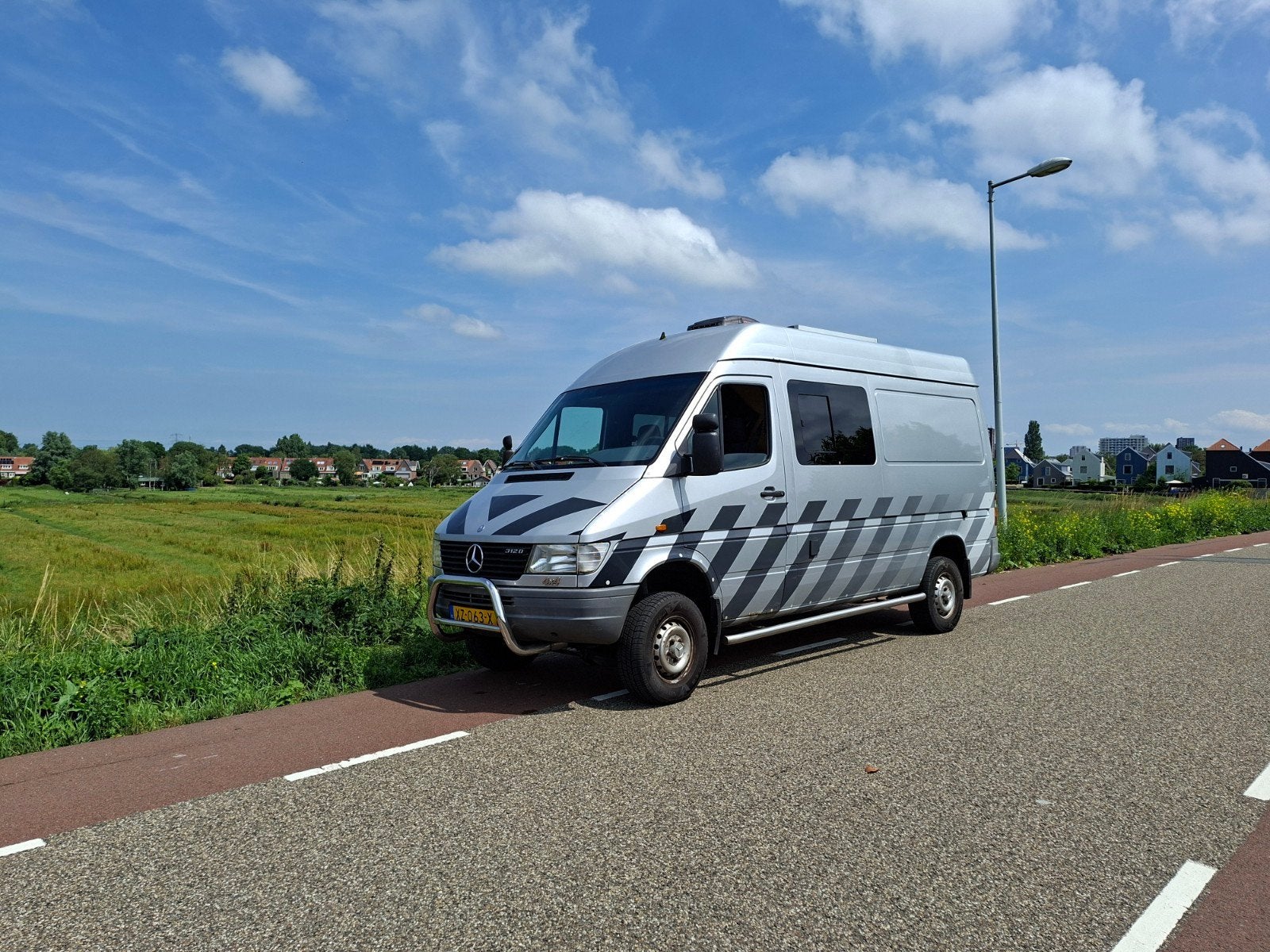 Mercedes Benz 312d sprinter 4x4 camper, Caravans en Kamperen, Campers, Particulier, Buscamper of Camperbus, Mercedes-Benz
