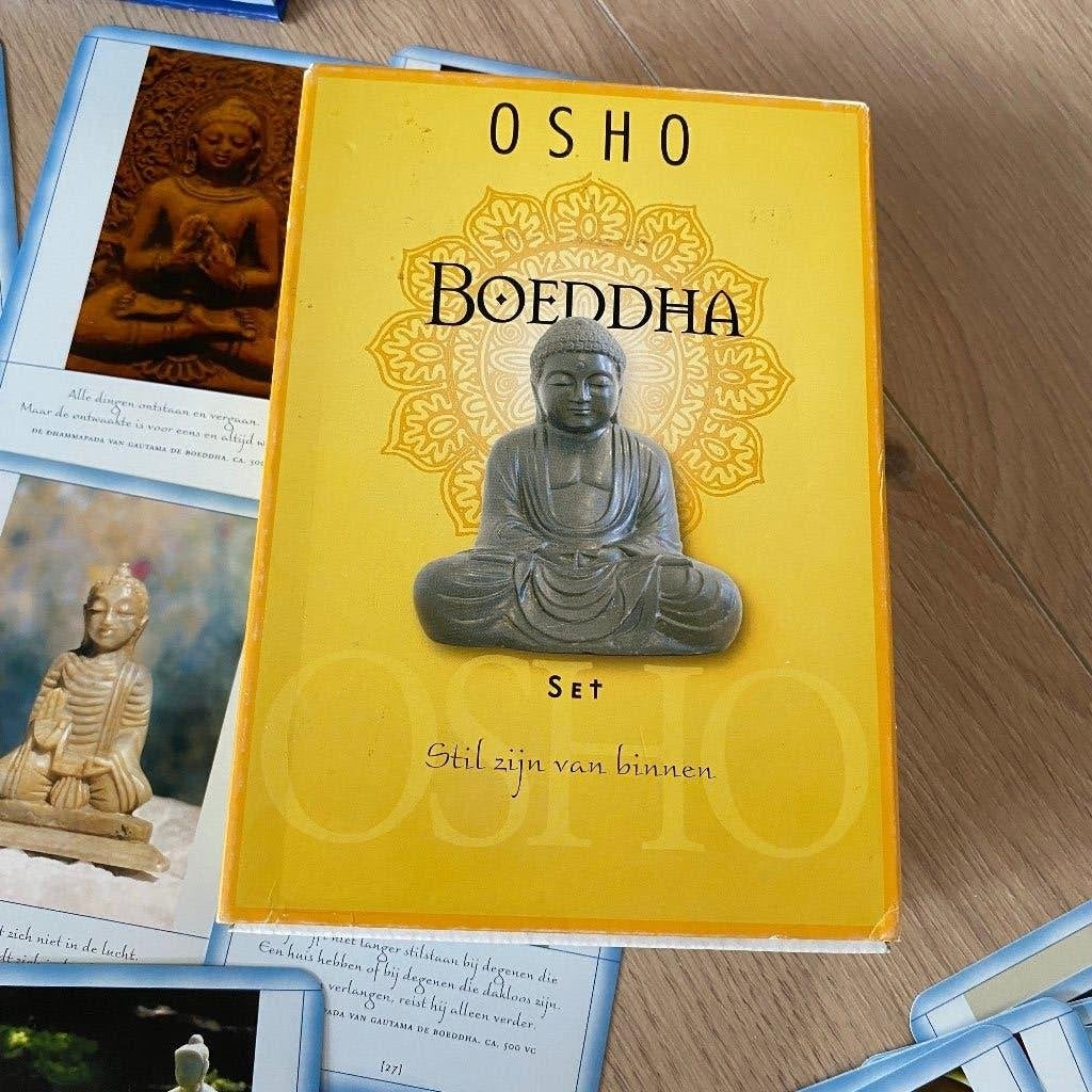 Osho Meditatie kaarten set 53 kaarten en boek, Ophalen of Verzenden, Zo goed als nieuw, Tarot of Kaarten leggen, Overige typen