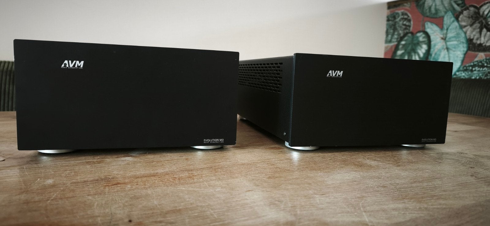 AVM Evolution M3 "next generation" monoblokken., Audio, Tv en Foto, Versterkers en Receivers, Zo goed als nieuw, 120 watt of meer