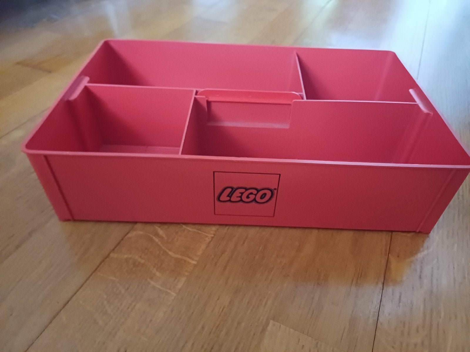 vintage Lego opbergbak rood gebruikt staat, Kinderen en Baby's, Speelgoed | Duplo en Lego, Ophalen of Verzenden, Gebruikt, Lego