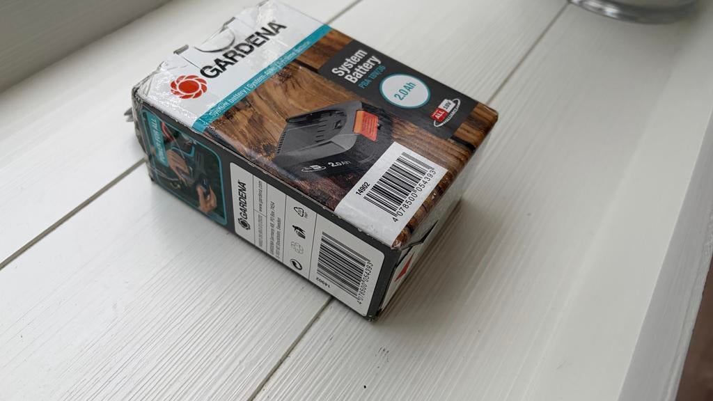 Gardena System Accu PBA 18V/36 2.0 Ah, Ophalen of Verzenden, Nieuw