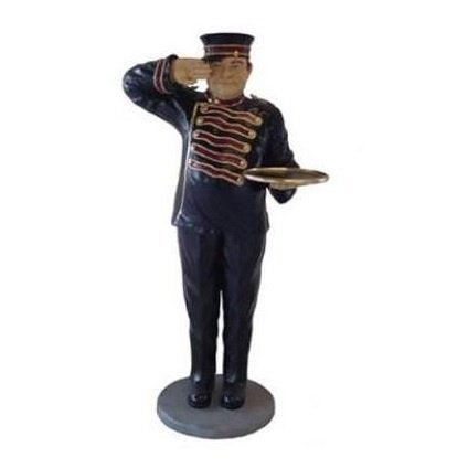 Bell Hop butler 177 cm - butlerbeeld, Ophalen, Nieuw