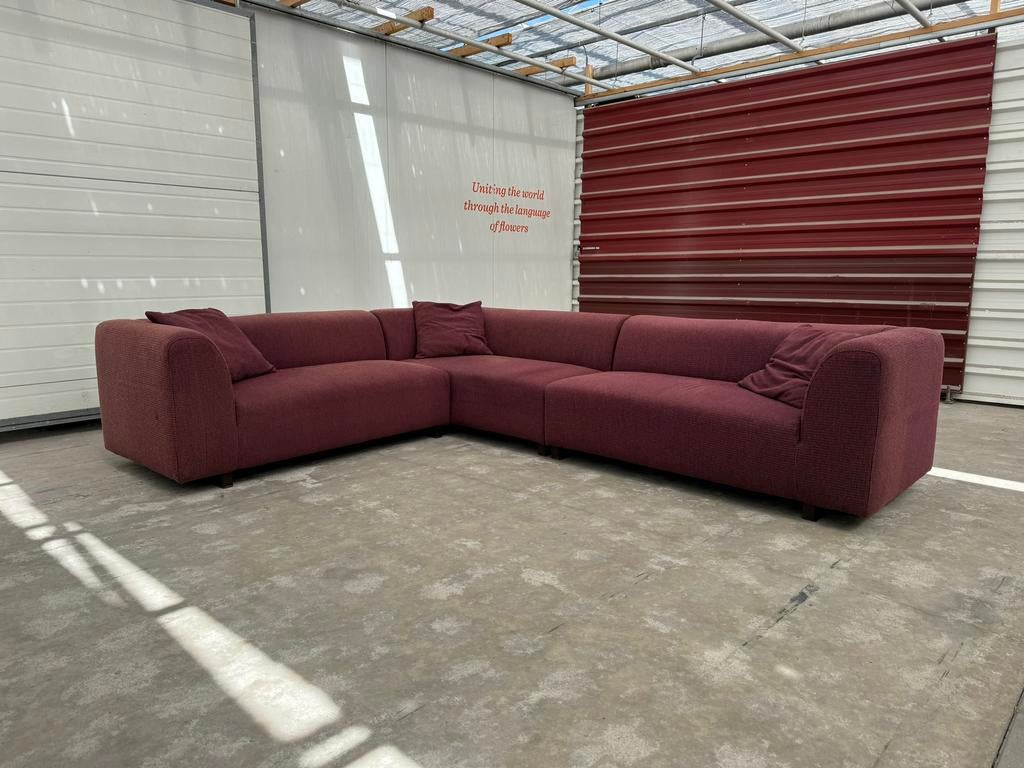Topform Design Hoekbank (315cm) – Modulair/Retro - Gereinigd, Gebruikt, Mijnsherenweg, Hoekbank, 300 cm of meer