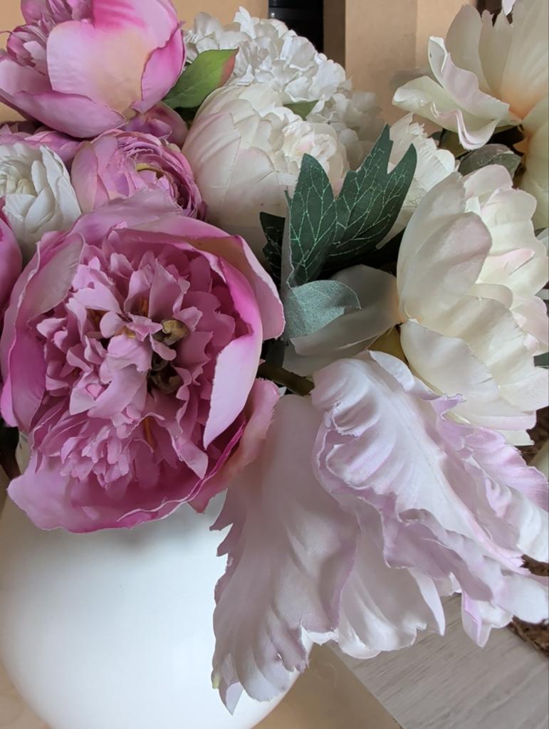 Zijde bloemen, Ophalen